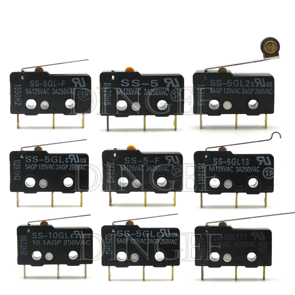 1PCS Micro Switch SS-5 -5-F-5GL13 -5GL-F -5GL2-F -5GL111 -10 -10GL -10GL2 -10GL13 -01 -01GL -01GL2 -01GL13 NEW