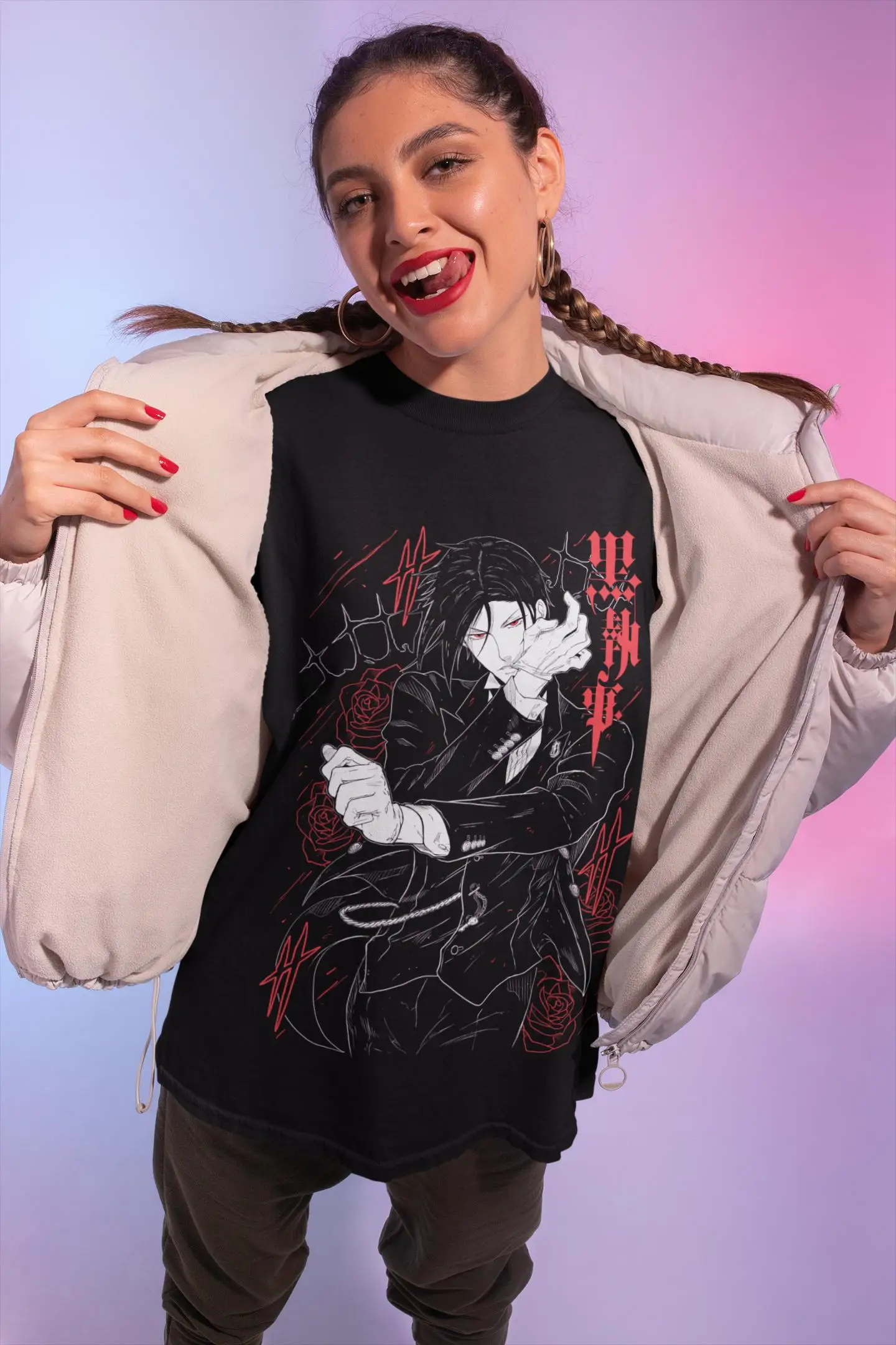 Black Butler Shirt, Sebastian T-Shirt, Kuroshitsuji, Toboso Yana Unisex T-Shirt