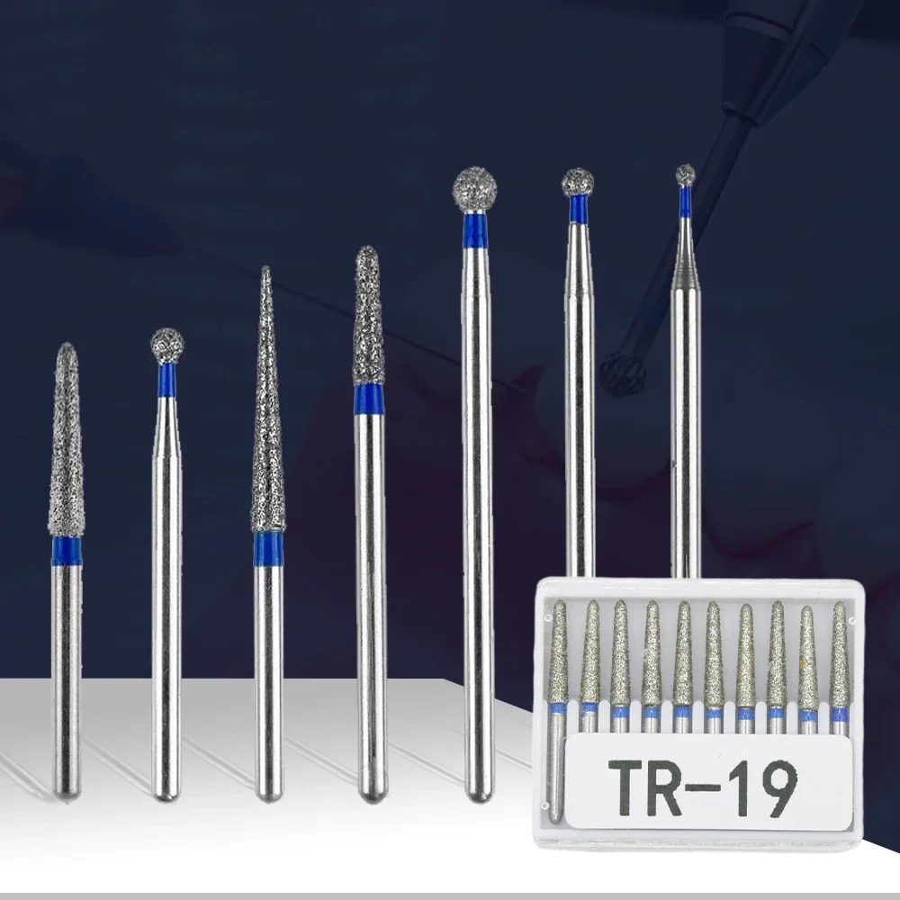 AG10 pieces/set FG diameter drill bit 1.6mm high-speed handle TC/TF/TR/BC/DI/EX/FO/SF/SI/SO series drill bits