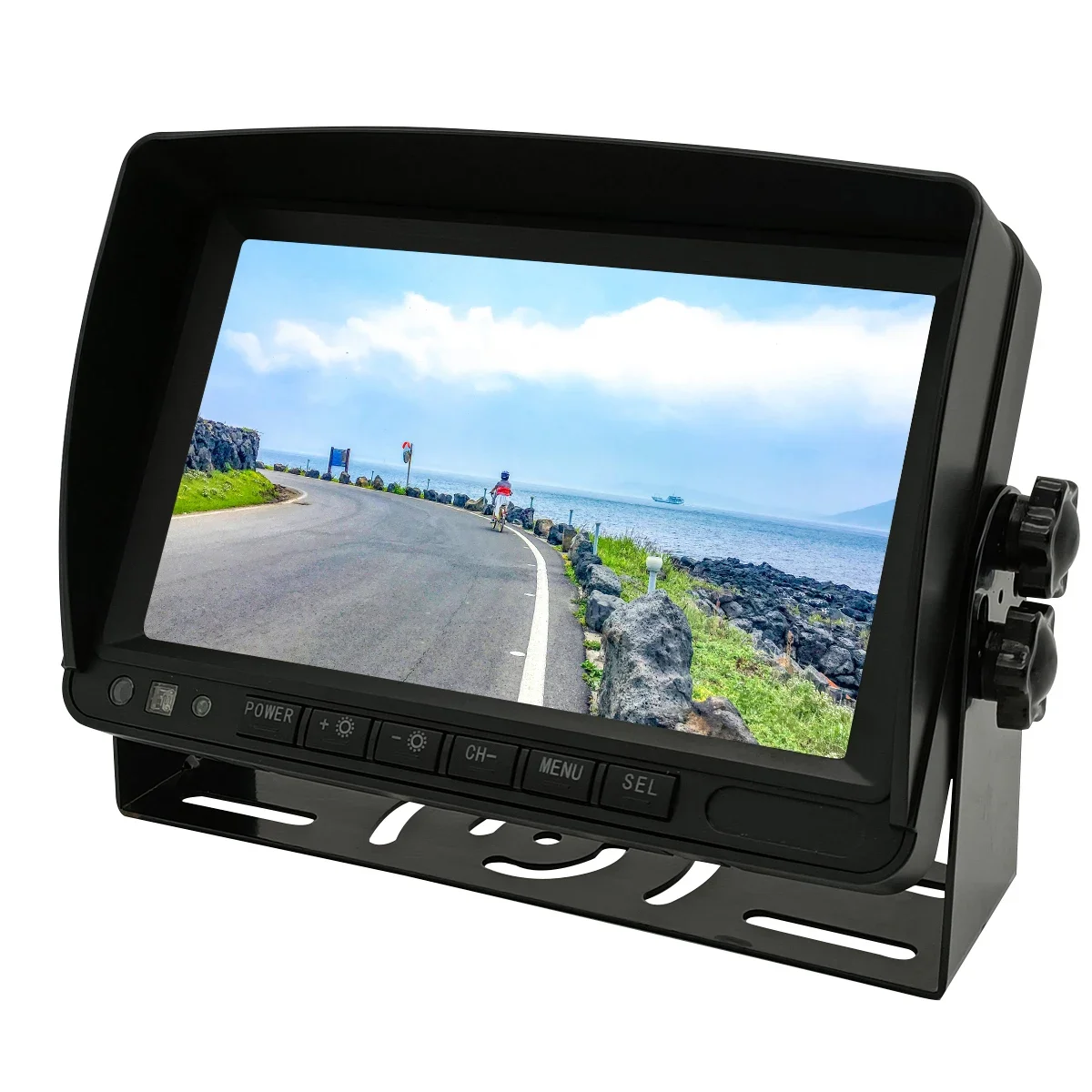 Latest model high quality IP68  waterproof  7 Inch car LCD for car reversing aid system on stock for car