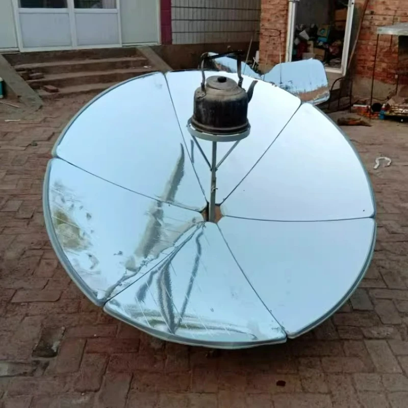 

Outdoor solar Home solar New solar with wheels Carbon steel plate Portable water cooking energy-saving stove