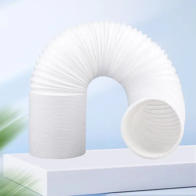 130 150Mm Flexible Telescopic Air Conditioner Exhaust Duct Tube Universal Extension Replacement Hose For Mobile Portable AC Unit