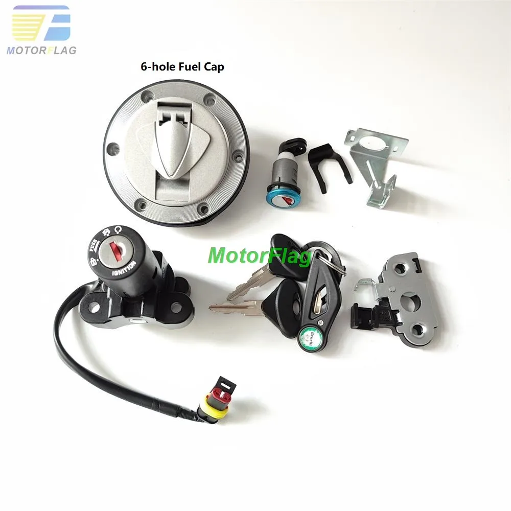 Lock Set (Ignition Lock & Fuel Cap & Seat Lock) for Benelli TNT300 BN302 TNT 249S 2
