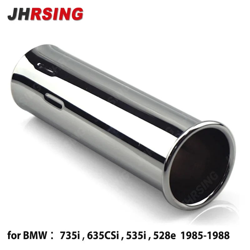 1PCS  Stainless Steel Exhaust Tail OEM Parts 82119413968 PipeTip Fit for BMW 635CSi(E24) 528e 535i(E28) 735i (E23)