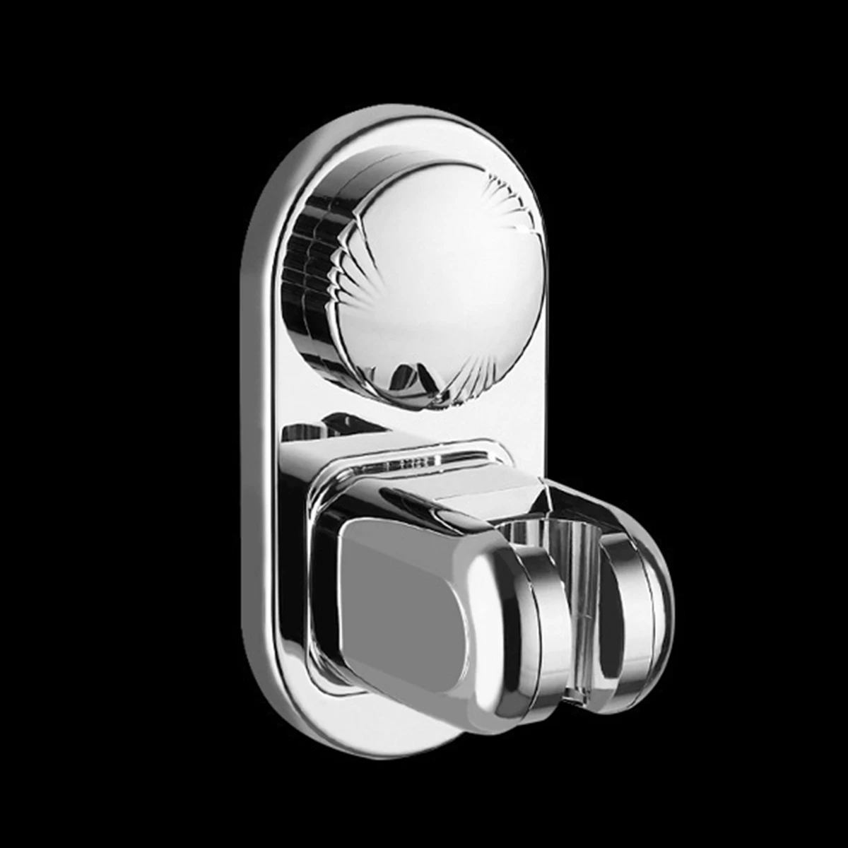 

1pc Adjustable Shower Rack Suction Cup Type Lotus Canopy Bracket Handheld Shower Head Bathroom Nozzle Fixed Base Home Pet Clean