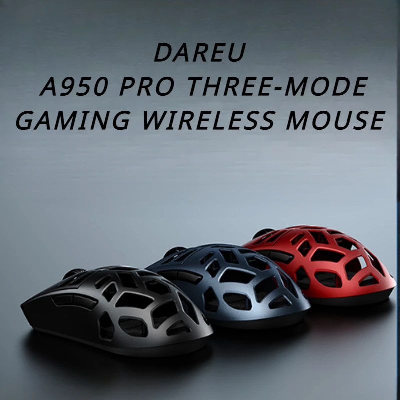 

Dareu A950 PRO Mouse Wireless Magnesium Alloy Charging Base Tri-mode Bluetooth LOL P3395 Ergonomic Office Esports Gaming Mouse