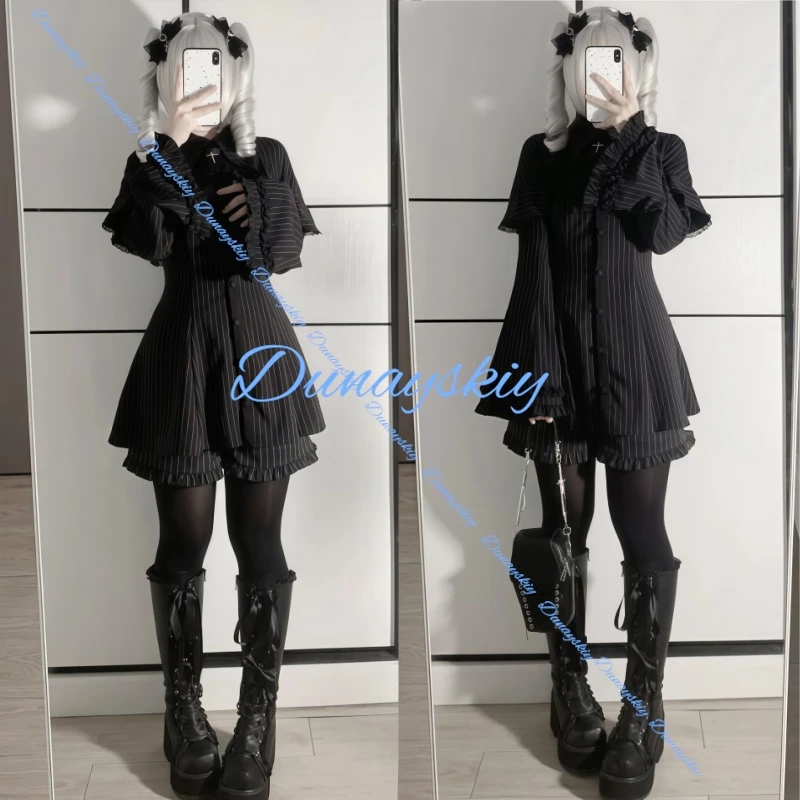 ensemble-haut-et-short-jirai-kei-lolita-nouvelle-collection-printemps-sub-culture-japonaise-robe-a-manches-ji-rayees-short-tenues-gothiques