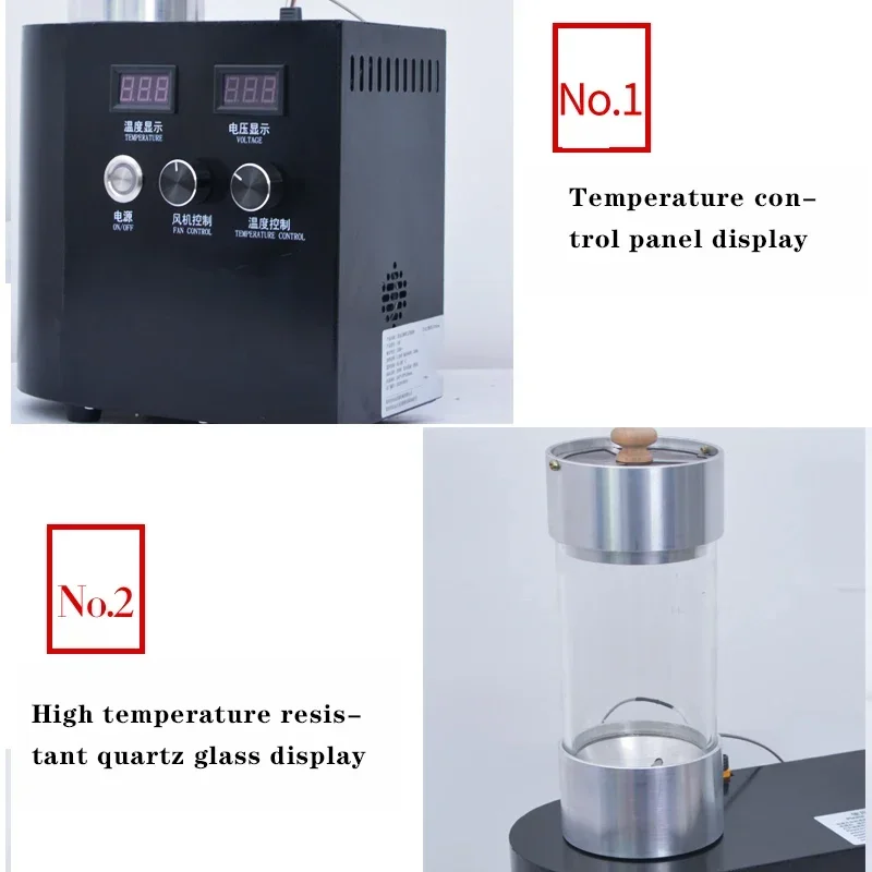 القهوة الكاكاو الفول آلة تجفيف الطعام 220 فولت/3000 واط الهواء الساخن آلات تحميص حبوب البن P150 150 جرام آلات تحميص القهوة