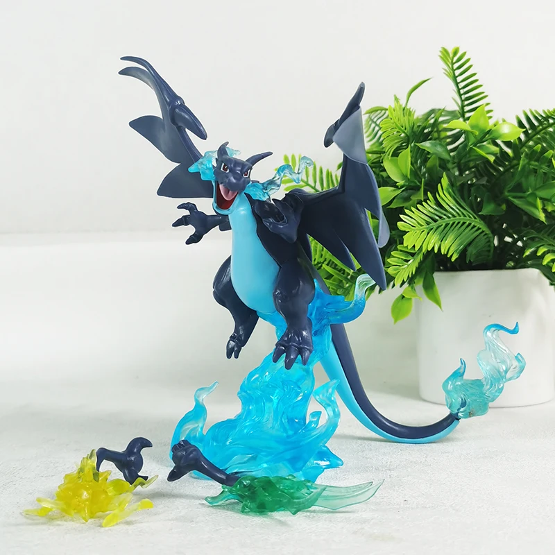 Anime Pokemon Figures Charizard Figure Charizard X action Figurine PVC Models Statue Collectible Toy Decoration Doll Child Gifts