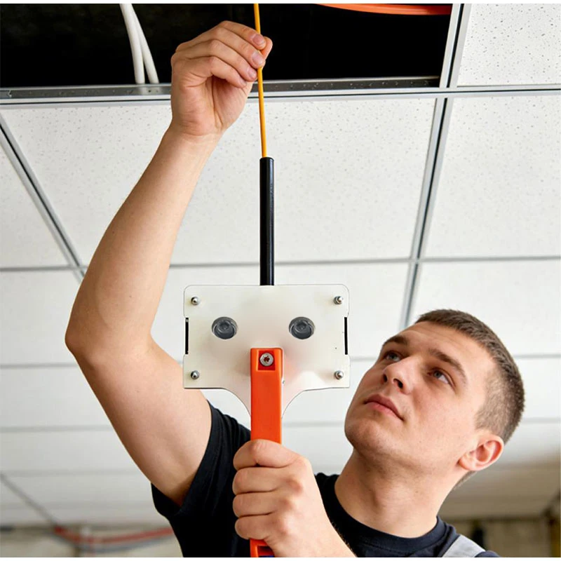 Wire Puller Heavy-duty Handheld Wiring Tools Multifunctional Threading Device For Electricians Maintenance Tool For Narrow Space