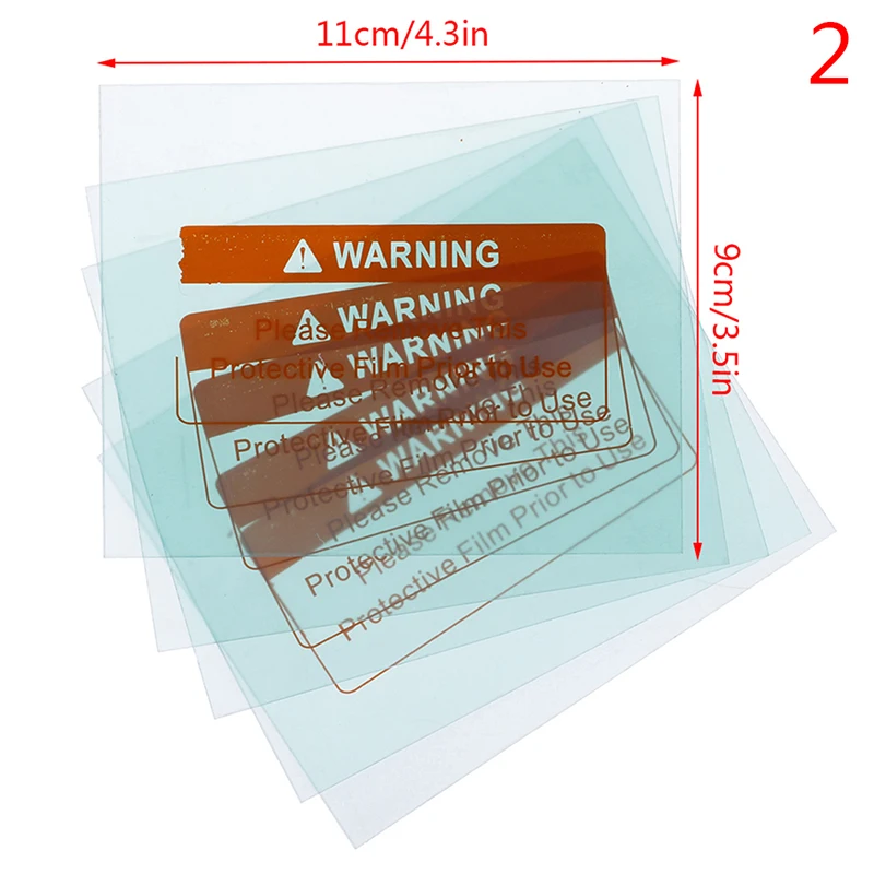 5pcs Spare Welding Shield Cover Lens Protector Plate For Welding Helmet Mask 3Sizes