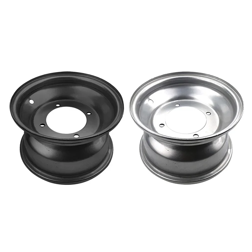 ATV 8 Inch 4/3 Hole Wheels Vacuum Rims 150cc-250cc for The Bull  Accessories Front Rear Beach  Motorcycle Part