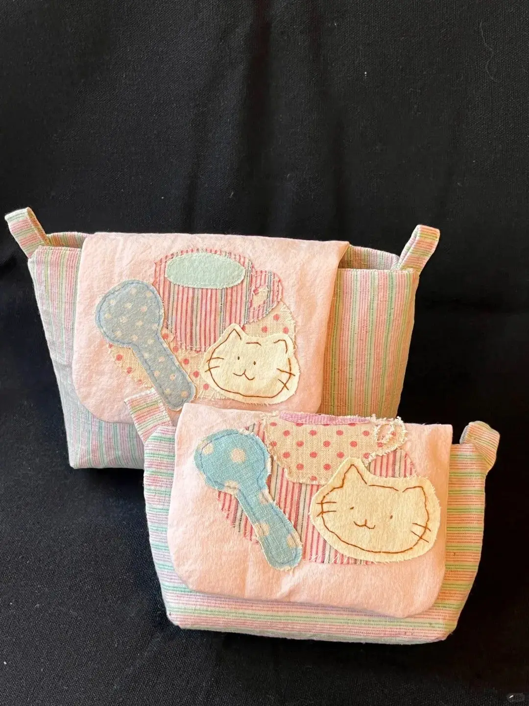 Niedliche kleine Katzen-Münzbörse im Ins-Stil, hochwertige tragbare Aufbewahrungstasche, dekorative Tasche, Kopfhörertasche, Schlüsseltasche für Frauen, Geschenk. – Detail 4