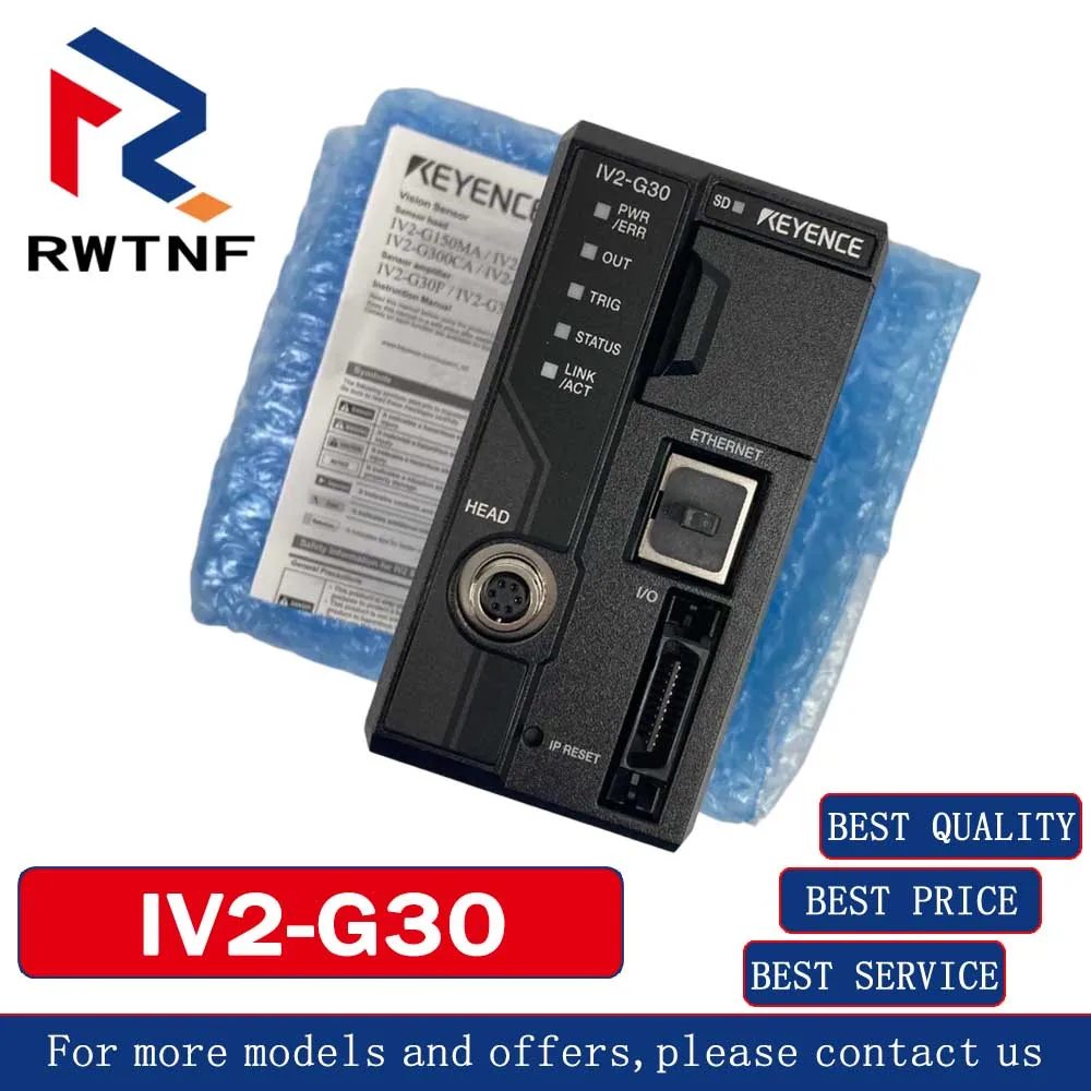 

Новый оригинальный усилитель-датчик KEYENCE IV2-G30 для распознавания изображений с использованием ИИ, 100% оригинальный, со склада.