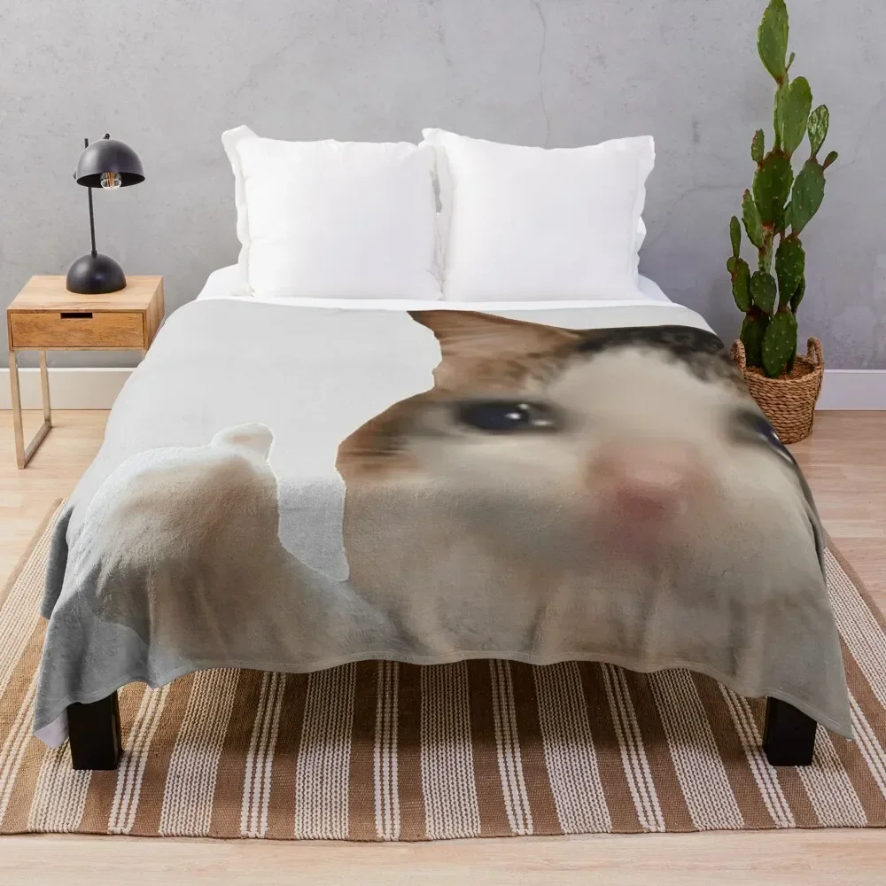 

Cat meme Throw Blanket Warm Blankets