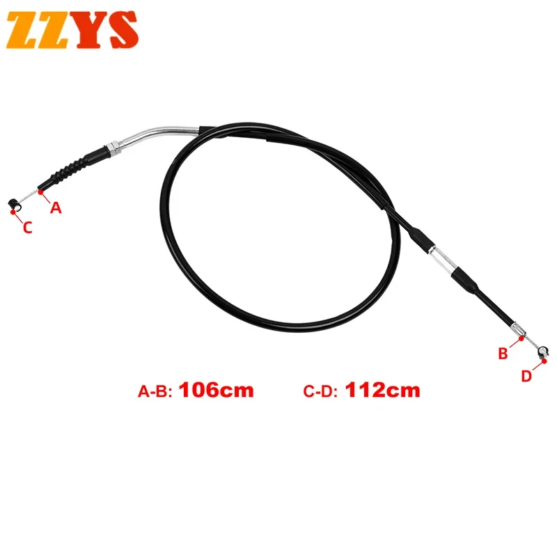 

450CC 112cm Motorcycle Adjustable Clutch Control Cable Line Wire Ropes For KAWASAKI OEM 54011-0095 KX450F 2009-2015 KX450 KX 450