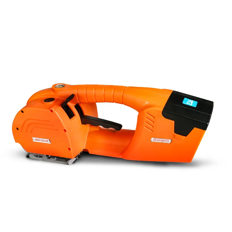 JDC13/16 Portable Electric Baler Plastic Steel Belt Automatic Strapping Machine Buckle-Free Hot Melt