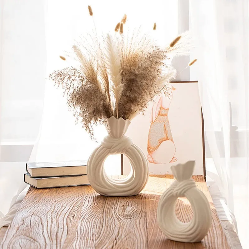 

Creative Vase Silicone Mold for Handmade Desktop Decoration Gypsum Resin Pen Holder Flower Pot Micro-landscape Silicone Mould