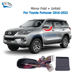 Forten Kingdom Car Auto Rear Mirror Close Open System Module For Toyota Fortuner Hilux 2016-2024 Rear View Mirror Fold Unfold