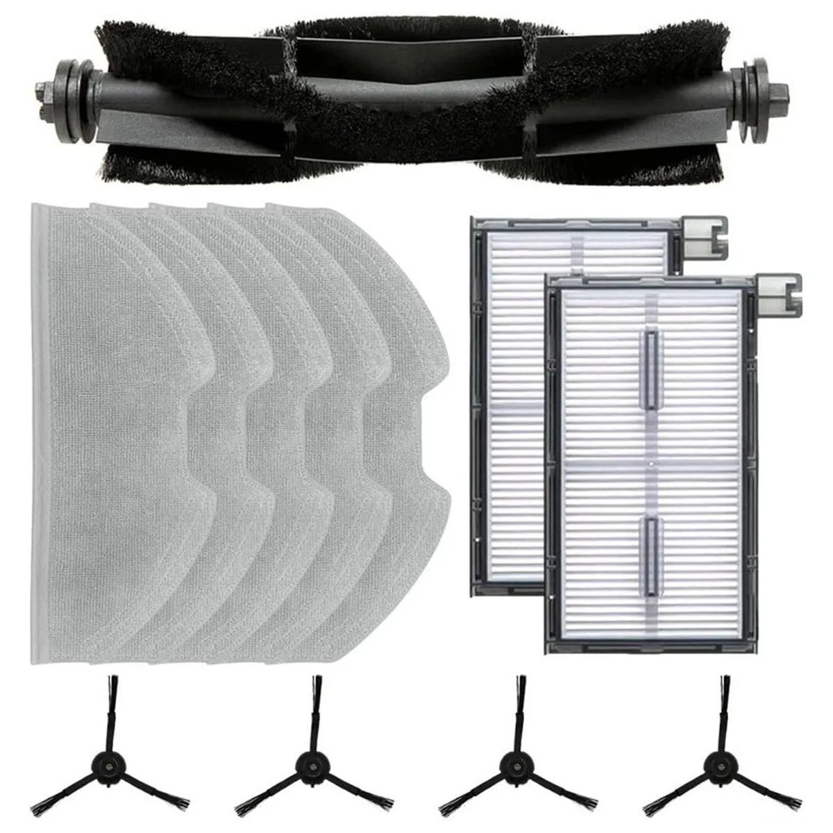 HOT For Eufy X8 Pro Serie X8 Pro SES Robot Vacuum Cleaners Main Side Brush Hepa Filter Mop Cloth Parts