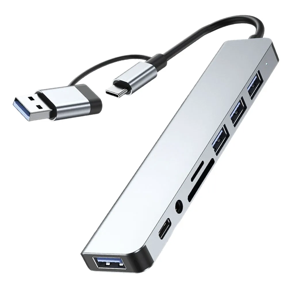 

Type 3.0 Multi Expander All In One Adapter Fast Data Transfer Compact Portable For Laptop Multiple Usb Splitter Port