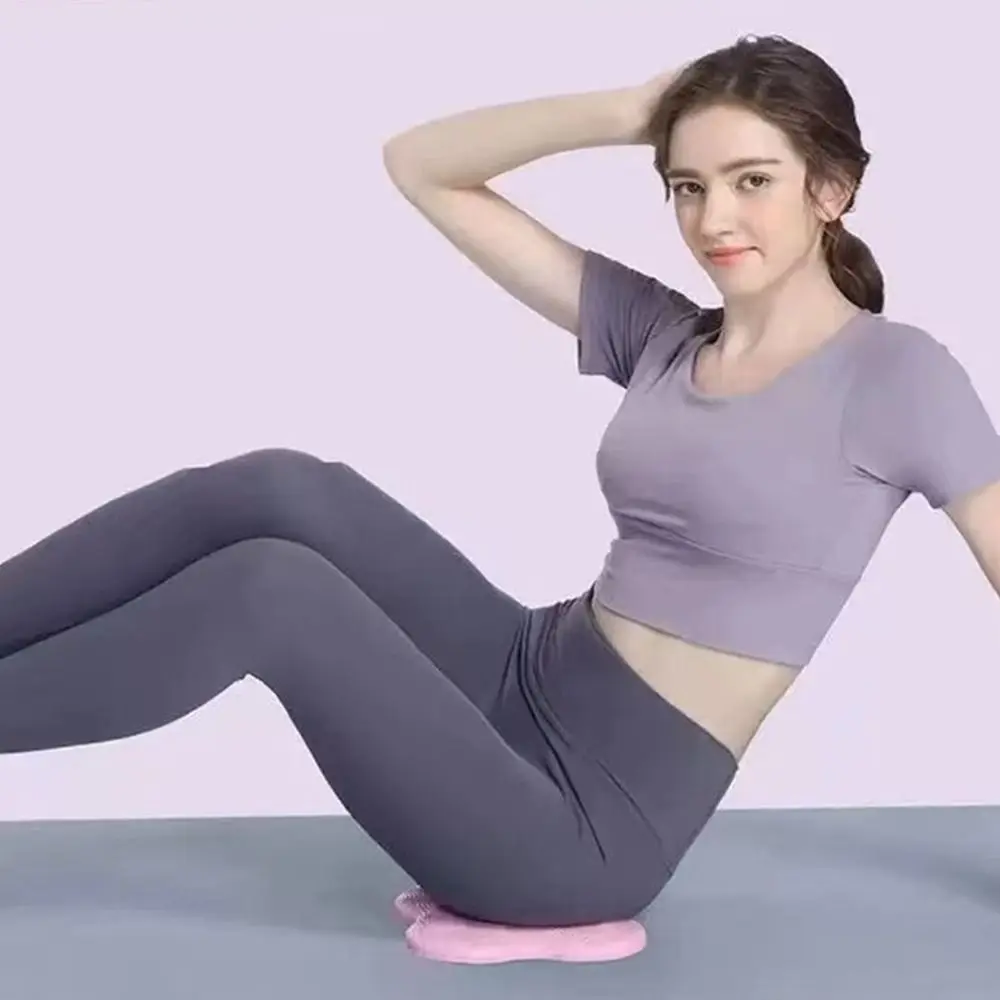 

2pcs Thickened Yoga Knee Mat Portable TPE Shock Absorption Support Mat Comfortable Lightweight Kneeling Protect Pad