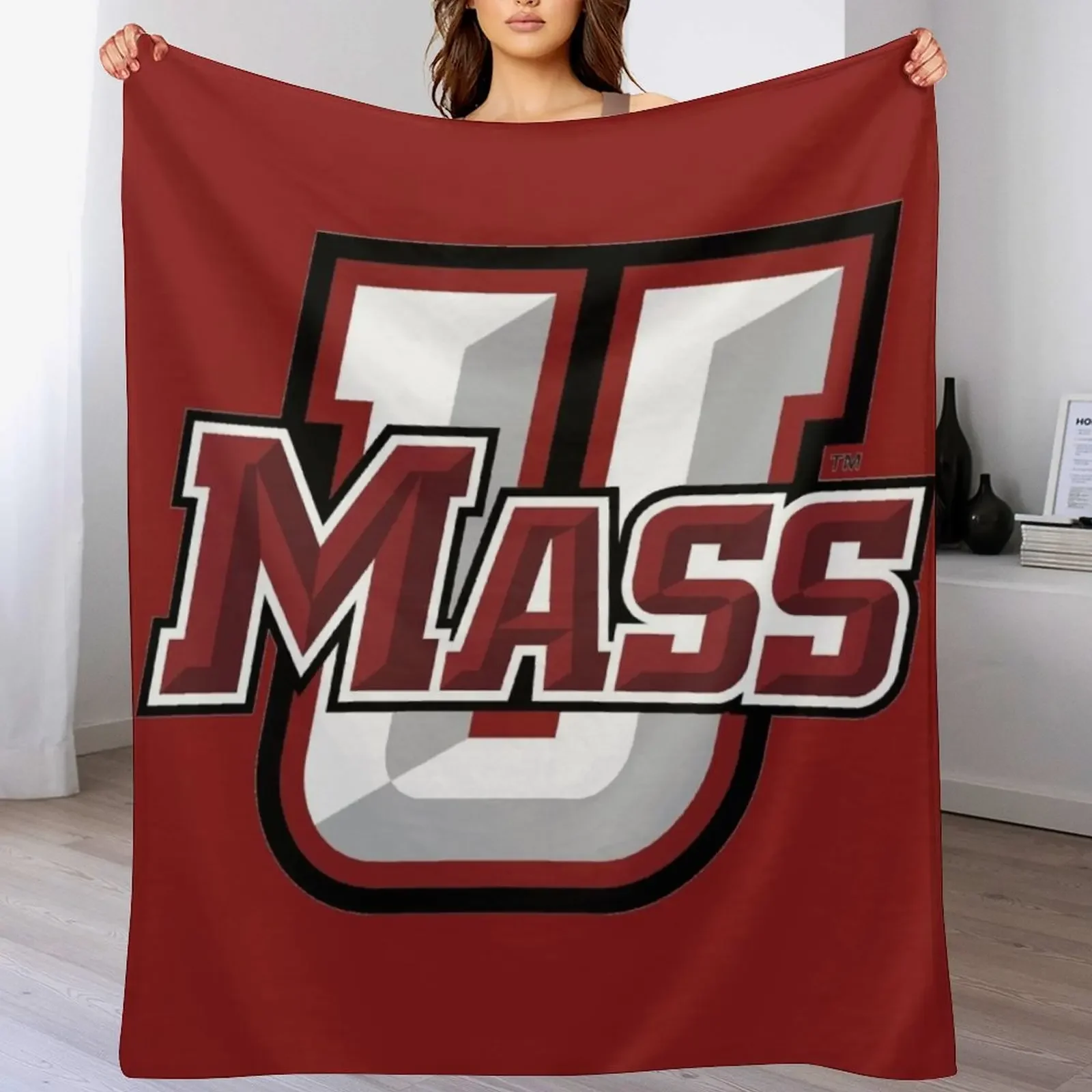 

the minutemen logo Throw Blanket Plush Fuzzy Cozy Blanket for Couch Sofa