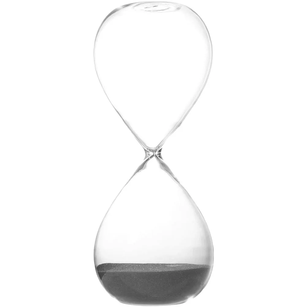 

5 Minutes Steaming Timer Black Sand Hourglass Kitchen Decorative Craft Ornament 10 Minutes Household Clock Timer