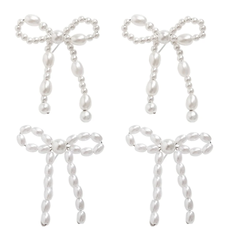 Bowknot Earrings Versatile Accessories Bowknot Studs Earrings Exquisite Bowknot Ear Studs for Various Occasions