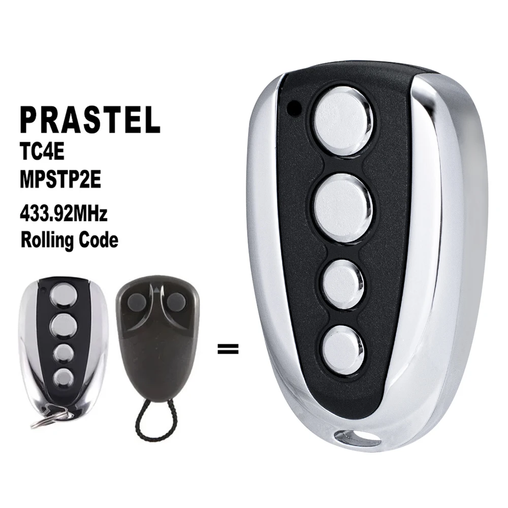 

PRASTEL TC4E MPSTP2E 433,92 МГц Дистанционное управление гаражными воротами Rolling Code