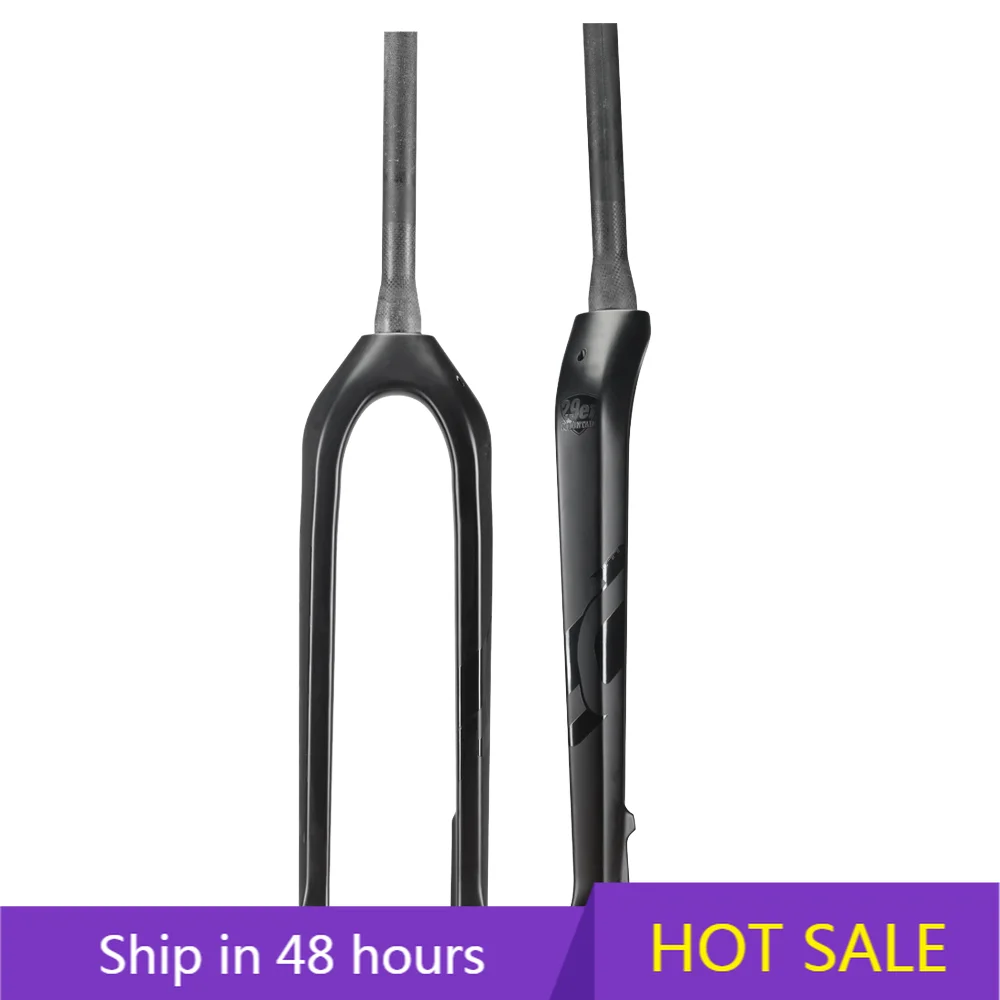 

POWER LEAP 29er Carbon Fiber Bicycle Forks 15*110MM 28.6MM Front Fork for Mountain Riding for Fat Bikes