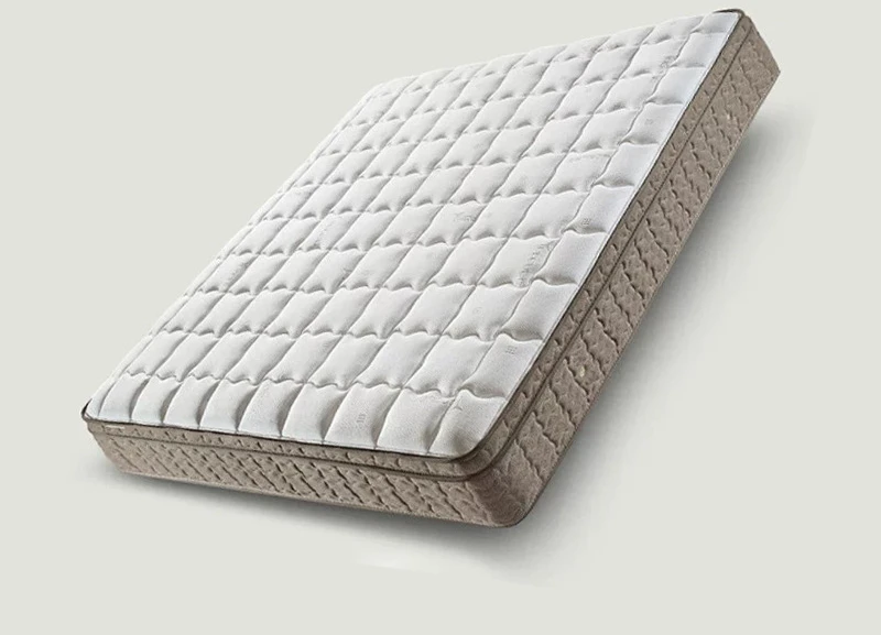 Sleep deeply and enjoy natural latex mattress 1.8m home independent spring jute mattress.