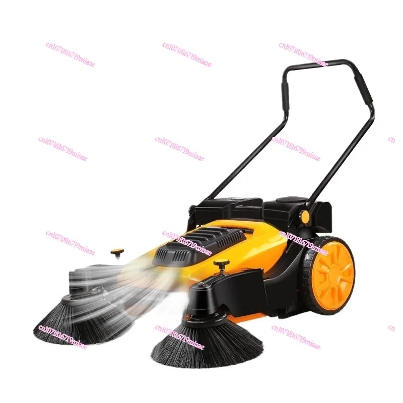 Electric Industrial Sweeper Factory Workshop Hand Push Commercial Electric Dust Collection Spray Dust Chicken Farm Unpowered