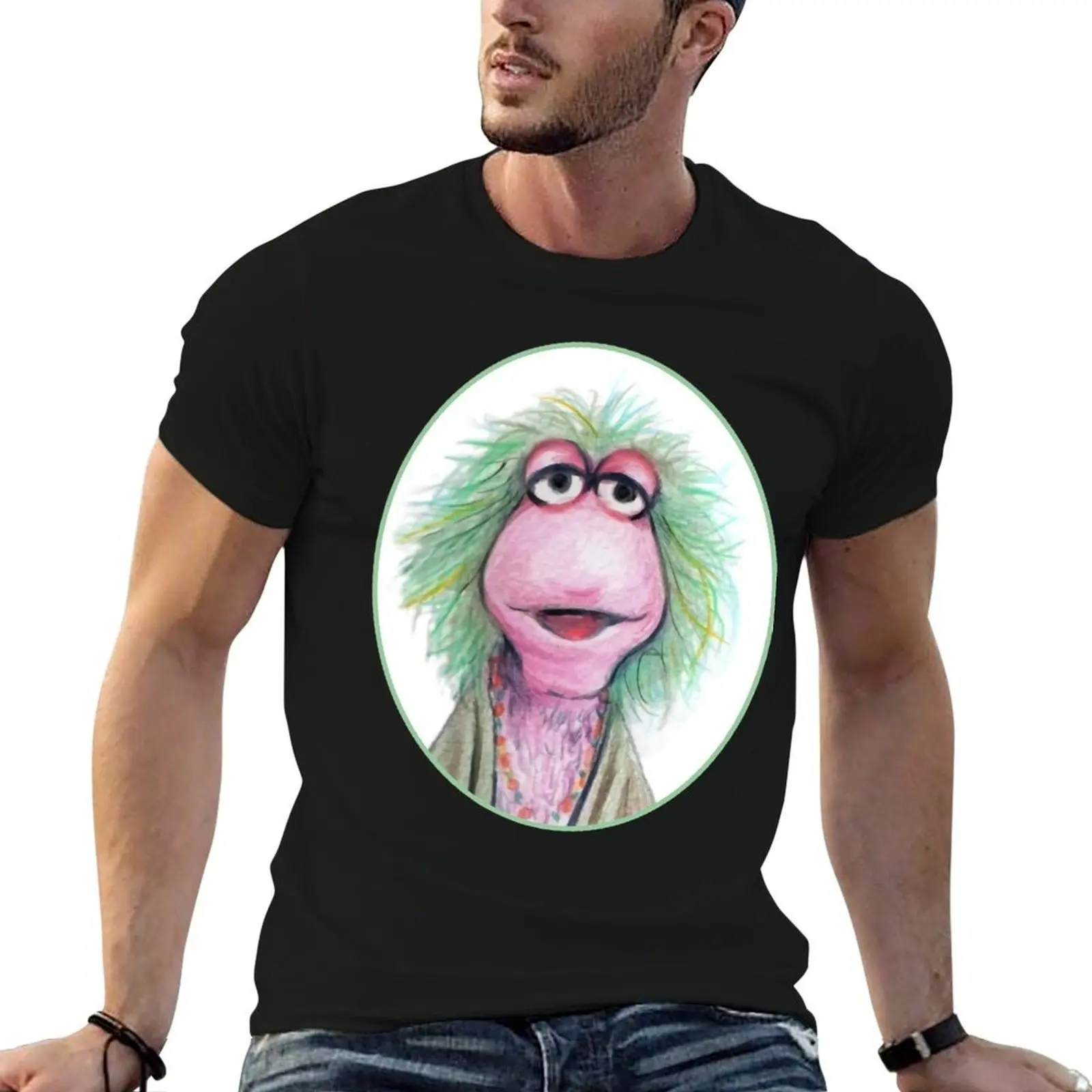 

Musi Fraggle T-Shirt funny t shirts dark humor cotton t shirts man 100% T-Shirt