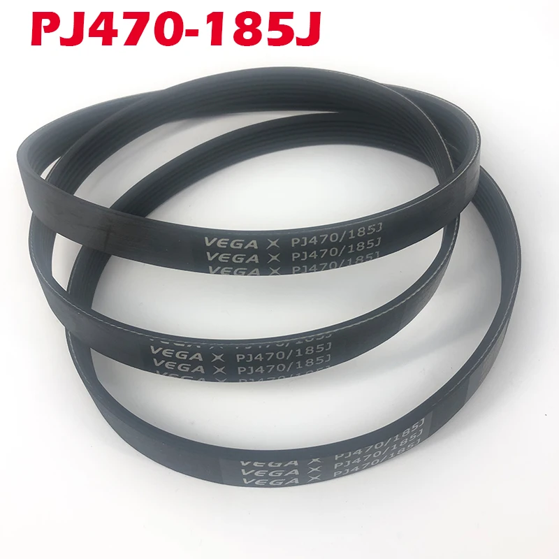 VEGA V-Belt PJ470 185J 3/4/5/6 Ribs For DIY Model Motor Belt Parts 7/8/9/10Ribs