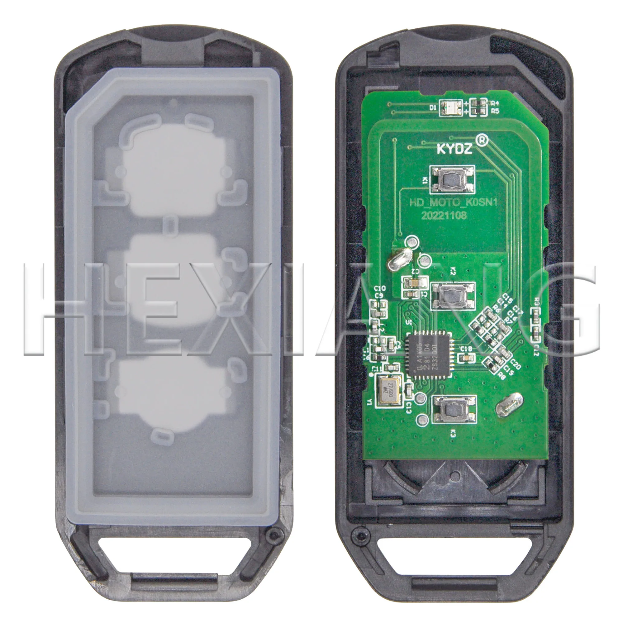 مفتاح تحكم عن بعد للدراجات النارية برمز لهوندا ، وشريحة ID47 ، و MHz ، و PCX150 ، و PCX150 ، و avd160 ، و Forza ، و NSS350 ، و 35111-كور-v2 #3