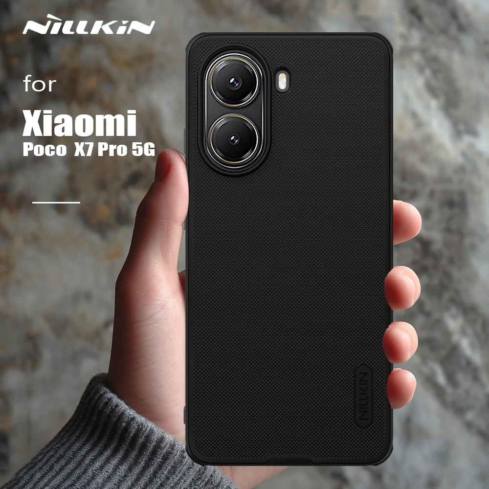Nillkin Super Frosted Shield Ultra-Thin Back Cover, Protection pour Xiaomi Pheads, X7 Pro, 5G Case, 256 Case