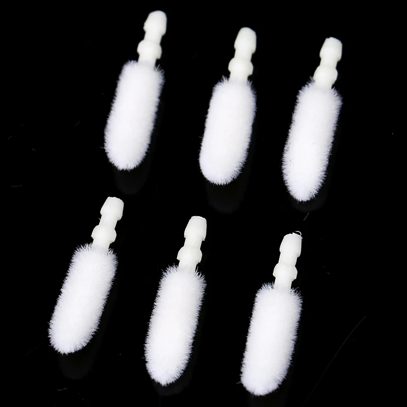 1000 Pieces Disposable Lip Brush Cotton Head For Lipstick Stick Makeup Tools~