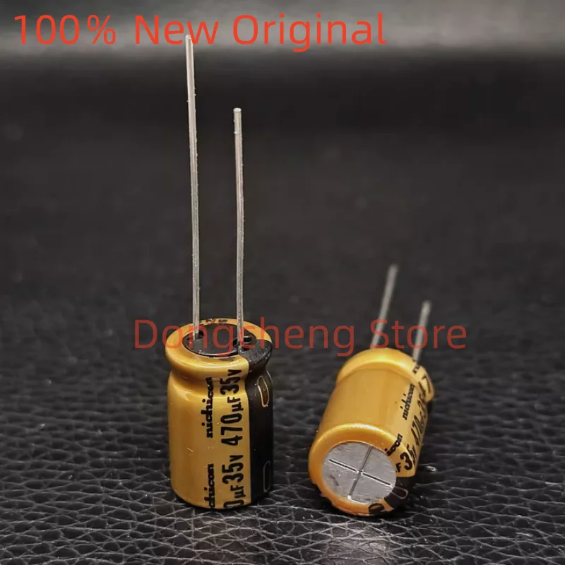 

10 шт./30 шт./50 шт. Nichicon FW 35v470uF HIFI аудиоэлектролитические конденсаторы 10X16 мм