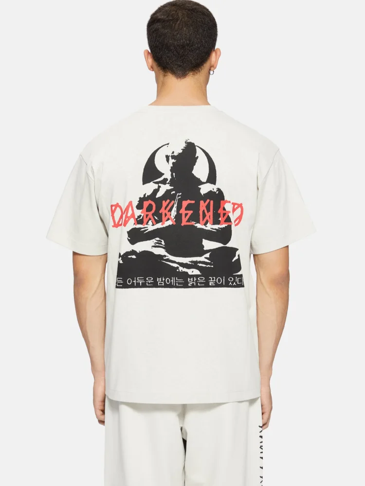 

Белая хлопковая футболка с принтом в американском ретро-стиле, влагоотводящая, модная, с круглым вырезом