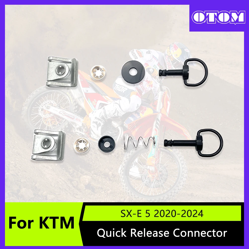 

Спойлер на лобовое стекло мотоцикла, чехол для инструмента, быстроразъемный разъем сиденья для KTM HUSQVARNA GASGAS TC MC SX 50 65 RALLY 450 690