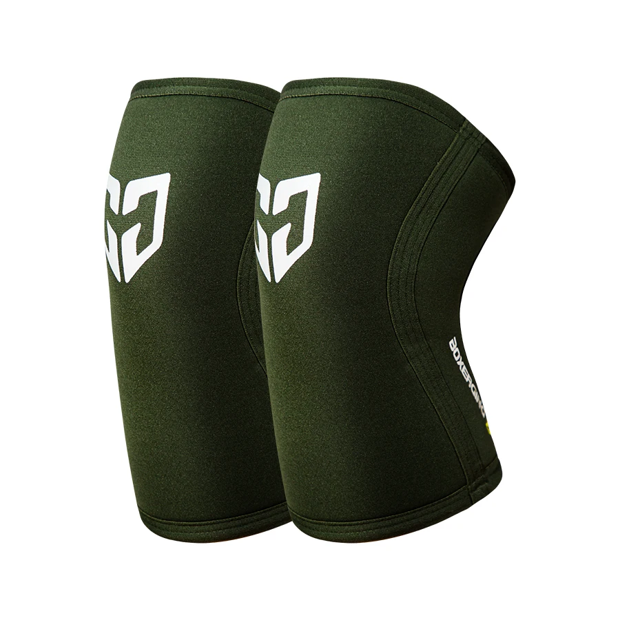 1 Pair Sports Kneepads Compression Squat Weightlifting Pressured Crossfit Training Knee Pads Support  Women Men Knee Protector