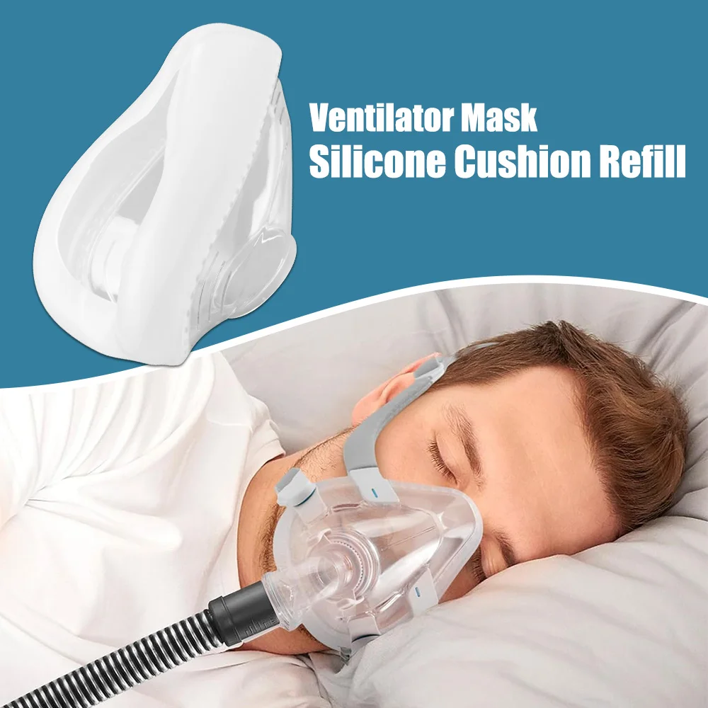 CPAP Mask Replacement Cushion Compatible with F20 AirFit CPAP Mask Cushion Reliable Seal & Softer Fit Covers Nose and Mouth