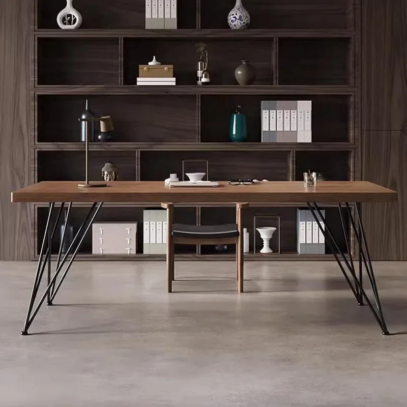 

Modern Large Wide Computer Table Gaming Bedroom Wooden Study Computer Desks Office Executive Escritorios De Oficina Accessories