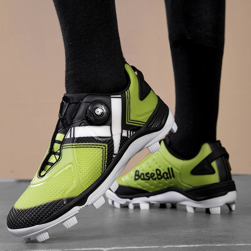 Professional Baseball Shoes for Men Blue Red Sport Shoes Mens Anti-Slip Baseball Shoe Man Brand Designer Outdoor Court Shoes