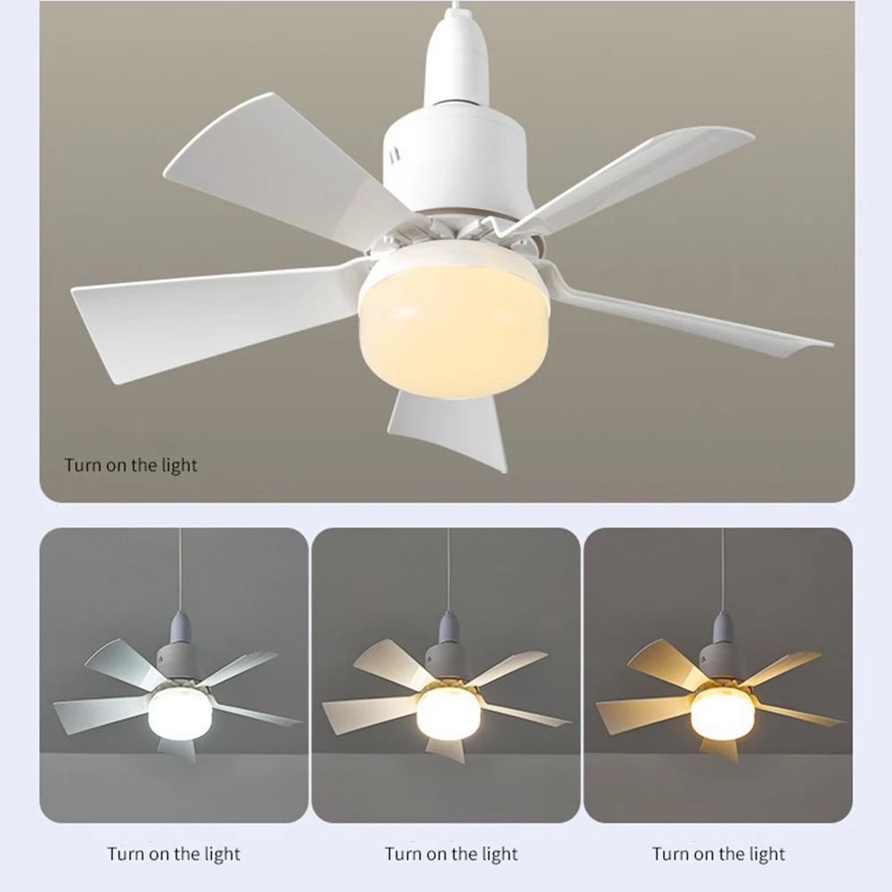 

Cool Light LED Ceiling Fan, Socket Fan Light Original, Fan With Remote Control 1000 Lumens / 5000 Kelvins As Seen On TV