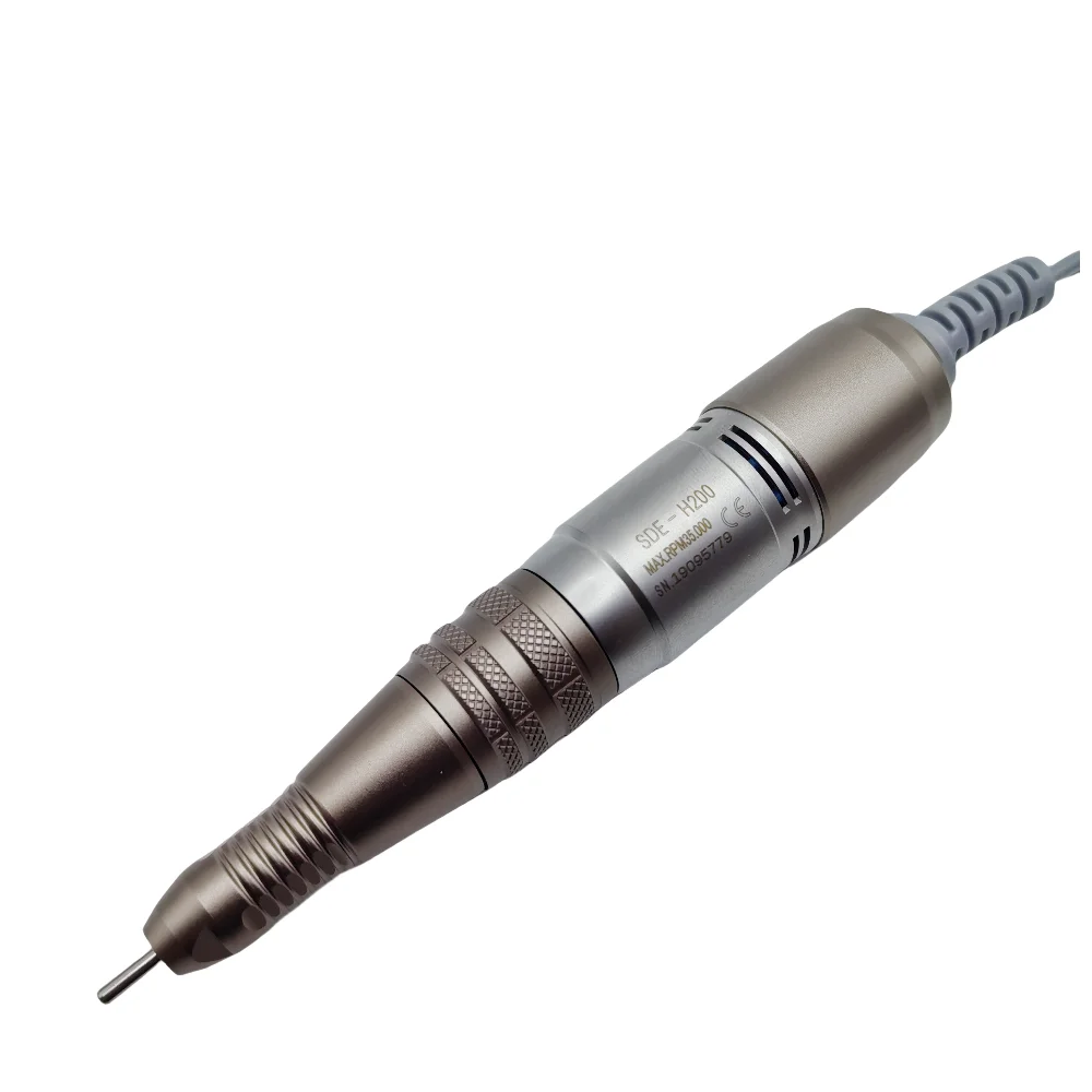 35000 RPM SDE H200 Elektrische Nagelschuurmachine Handvat Micromotor Polijstmachine Handstuk 2.35mm Voor Sterke 210 Marathon Control box