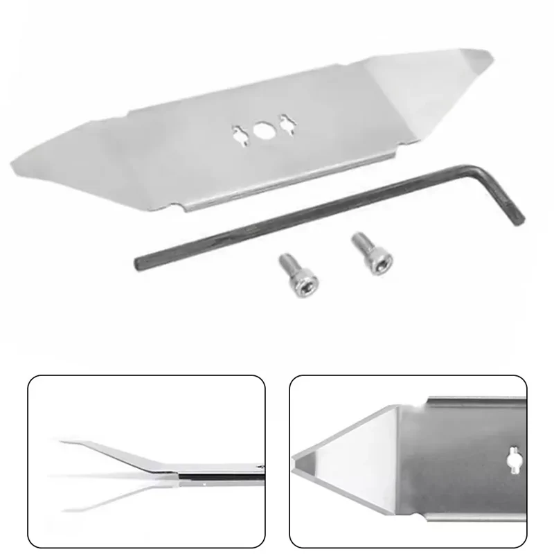 HRBAJ-Stainless Steel Garden Lawn Mower Accessories With Hex Wrench Lawn Mower Blade Knife For Robomow RX Professional