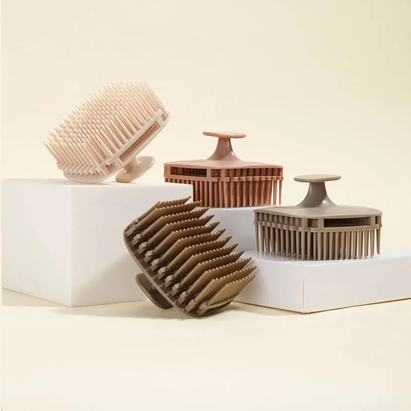 Shampoo Brush Adult Scalp Massage Comb Soft Glue Bathroom Shampoo Comb Long Hair Washing Hair Scalp Head Massage For Hair Growth