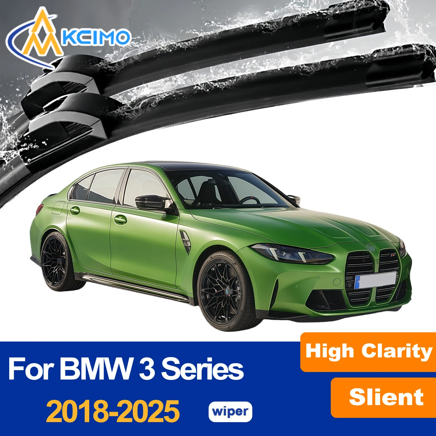 

Windshield Wipers Blades Pair/Set For BMW 3 Series G20 G21 G28 2018-2025 M3 G80 G81 i3 Front Wiper Driver & Passenger Side